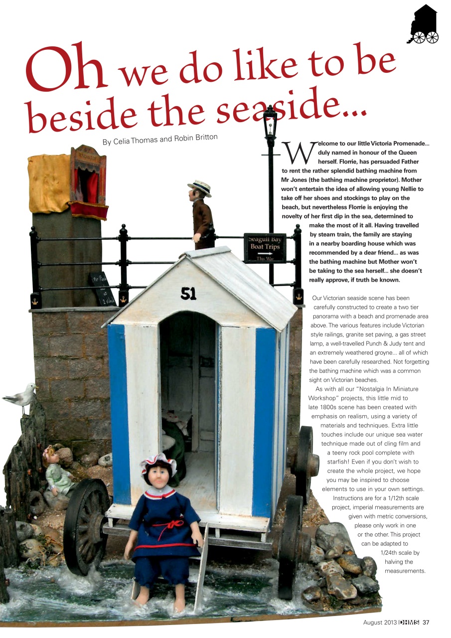 Dolls House and Miniature Scene Preview Pages