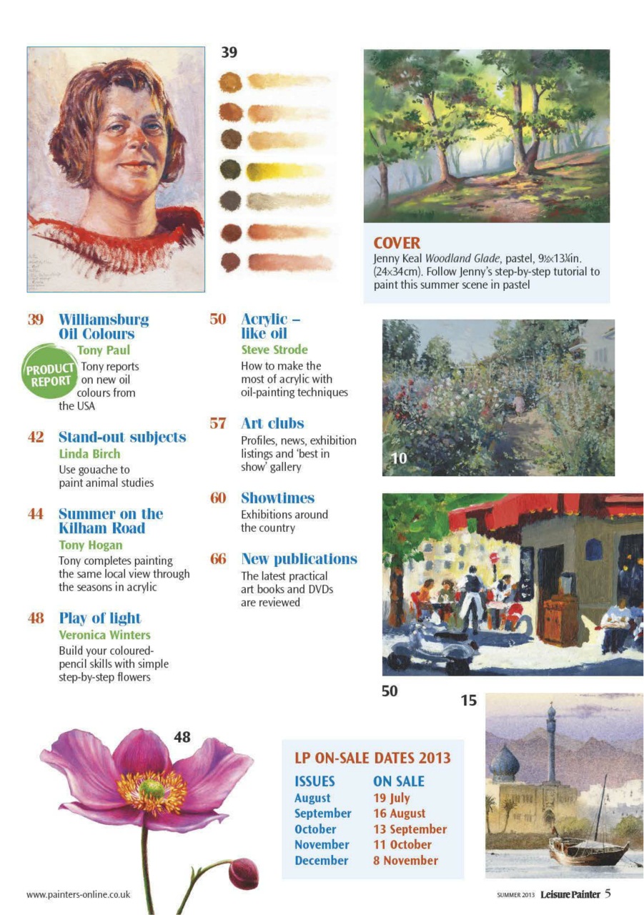 Leisure Painter & The Artist Preview Pages