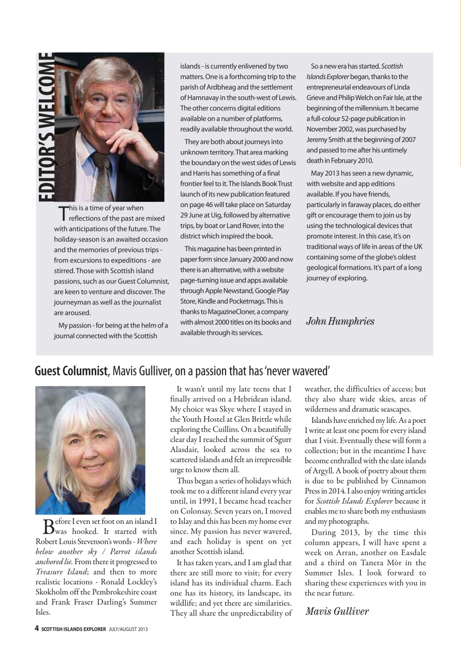 Scottish Islands Explorer Preview Pages