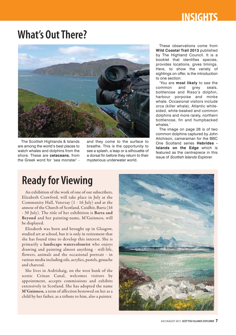 Scottish Islands Explorer Preview Pages