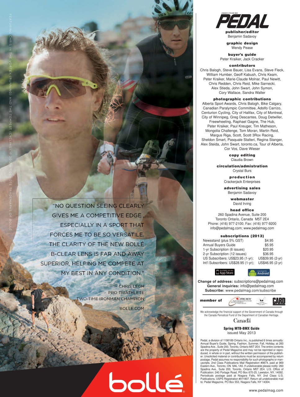 Pedal Magazine Preview Pages