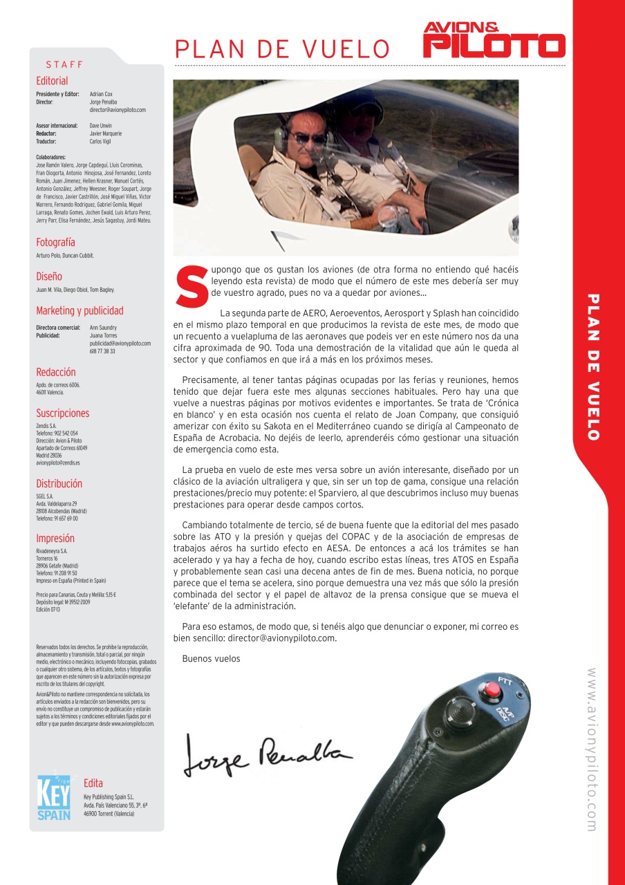 Revista Avion & Piloto Preview Pages