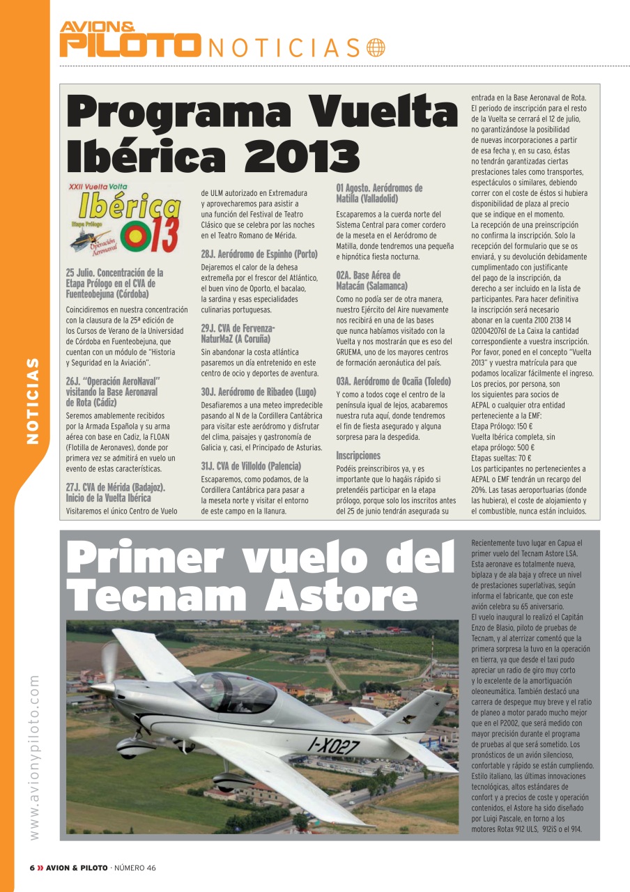 Revista Avion & Piloto Preview Pages