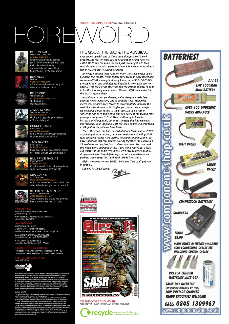 Airsoft International Preview Pages