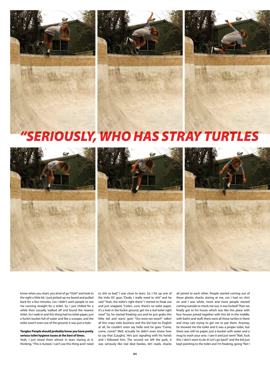 Skateboarder's Journal Australia Preview Pages