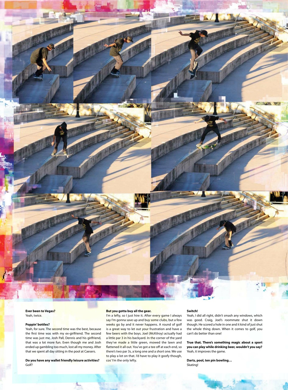 Skateboarder's Journal Australia Preview Pages