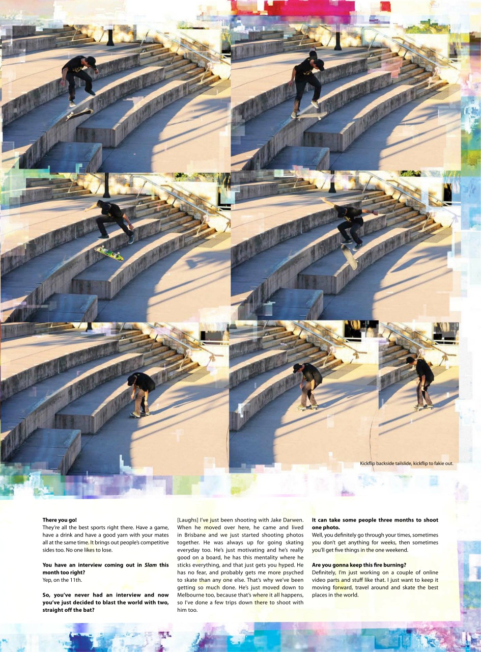 Skateboarder's Journal Australia Preview Pages