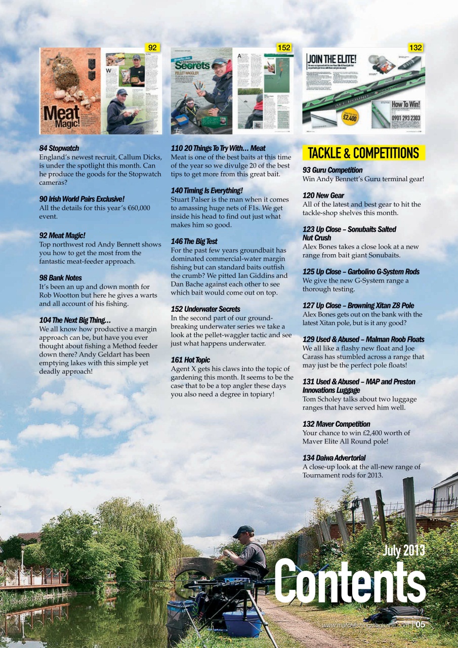 Match Fishing Preview Pages