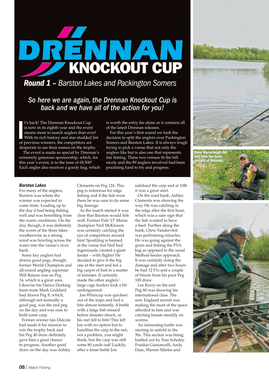 Match Fishing Preview Pages