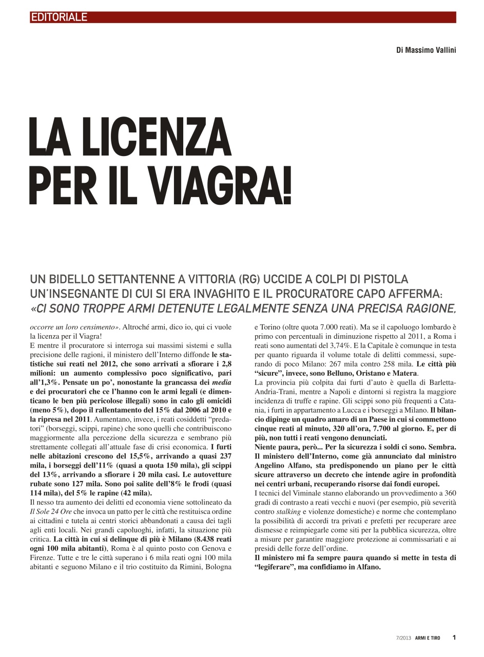 Armi E Tiro Preview Pages