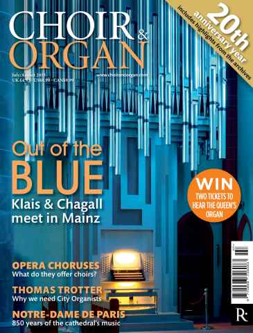 Choir & Organ issue July - August 2013