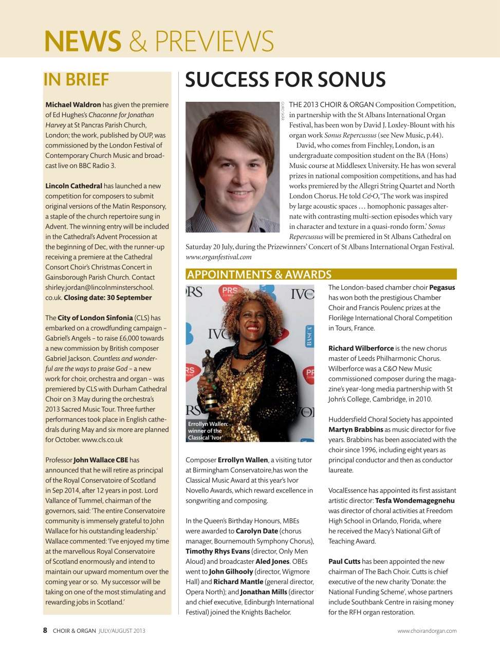 Choir & Organ Preview Pages