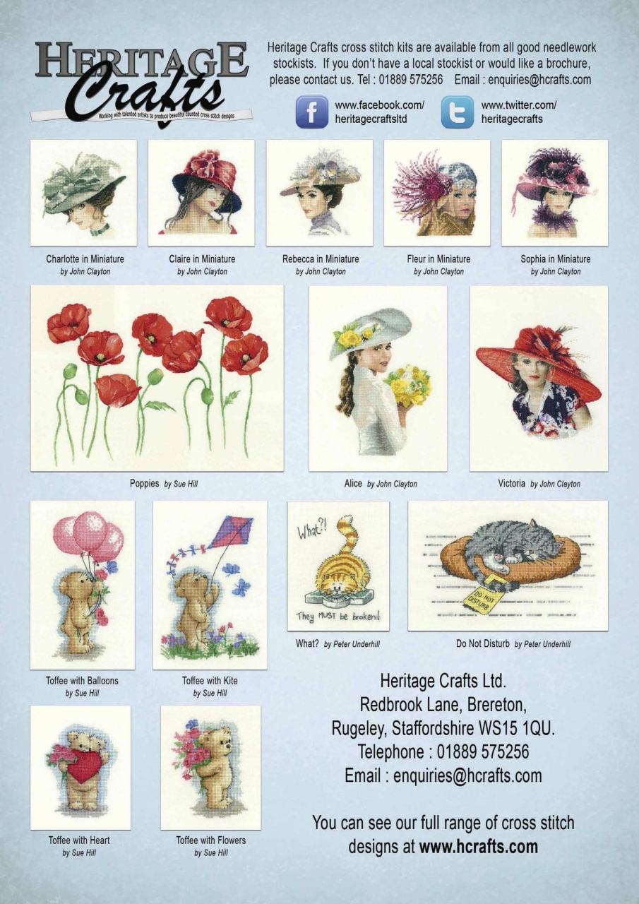 The World of Cross Stitching Preview Pages