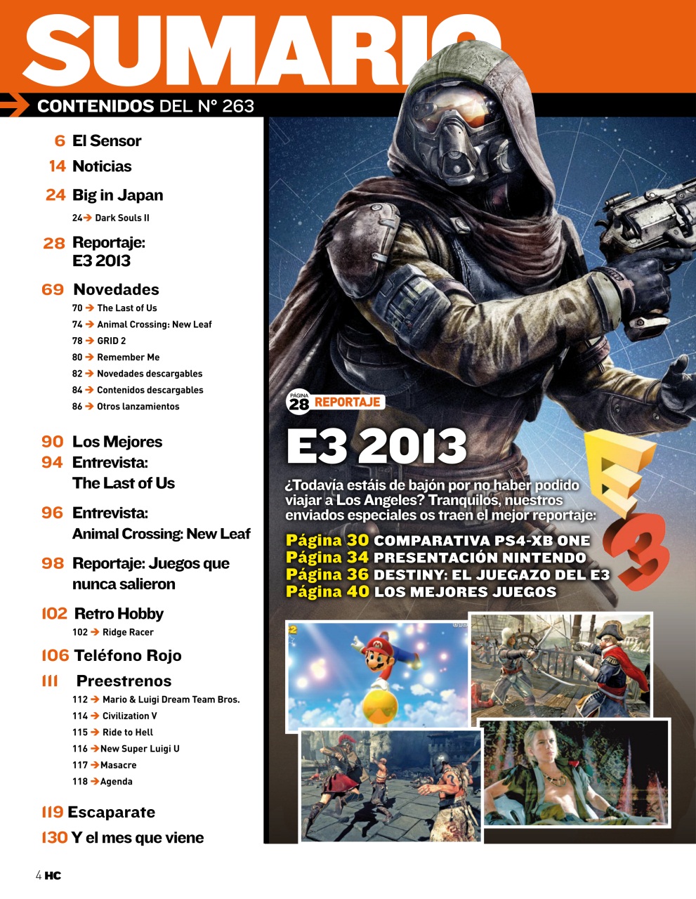 Hobby Consolas Preview Pages