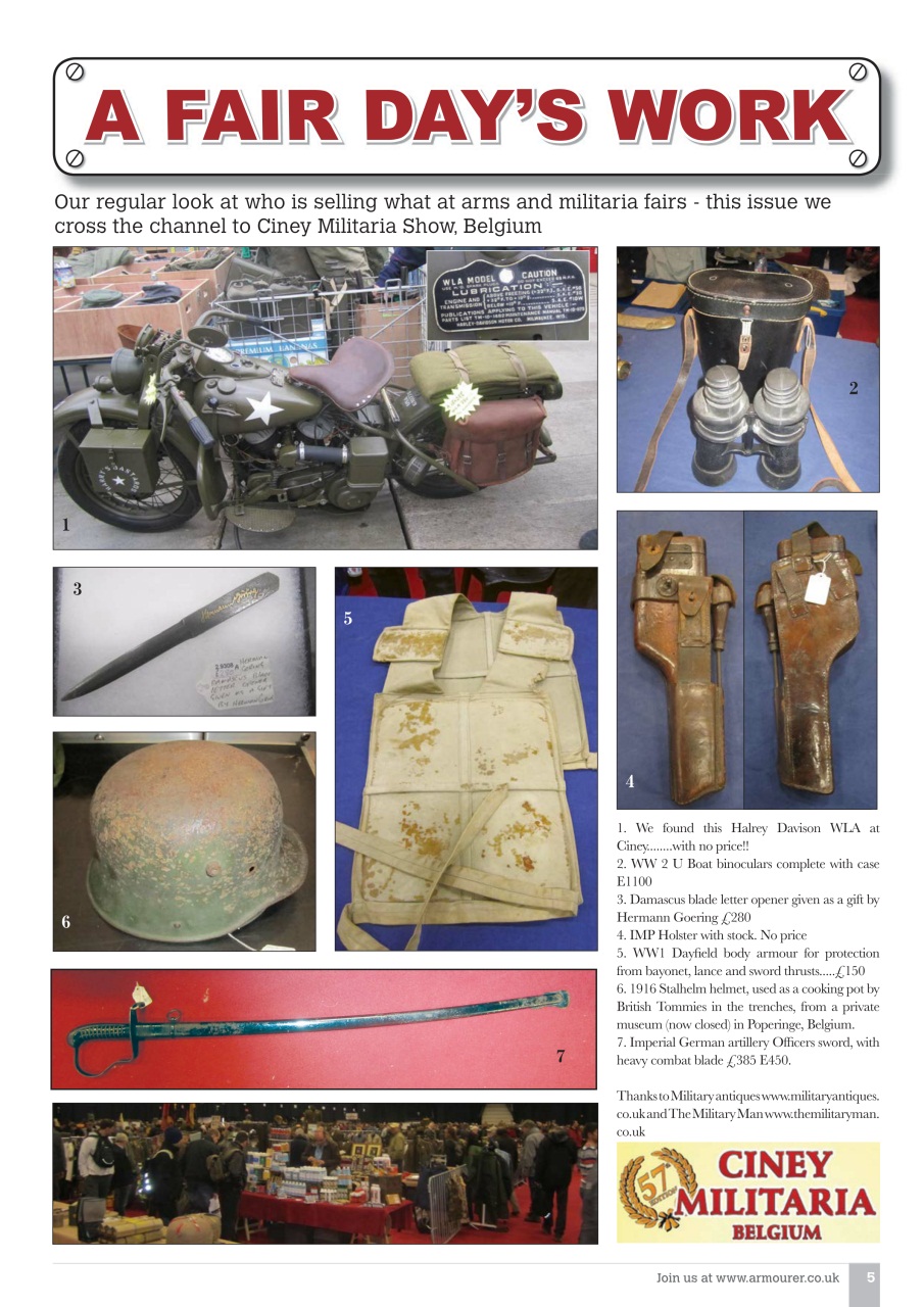 The Armourer Preview Pages