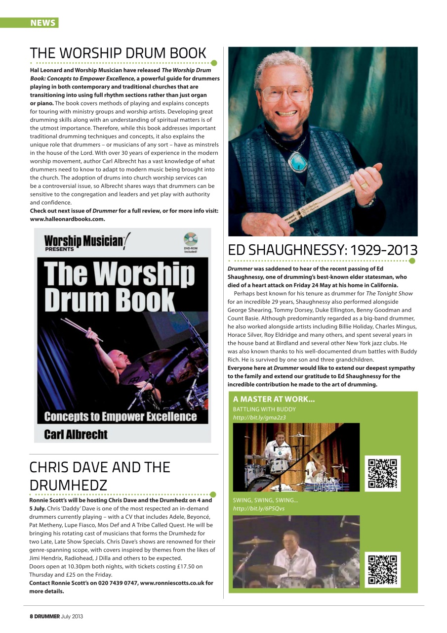 iDrum magazine: Never miss a beat Preview Pages