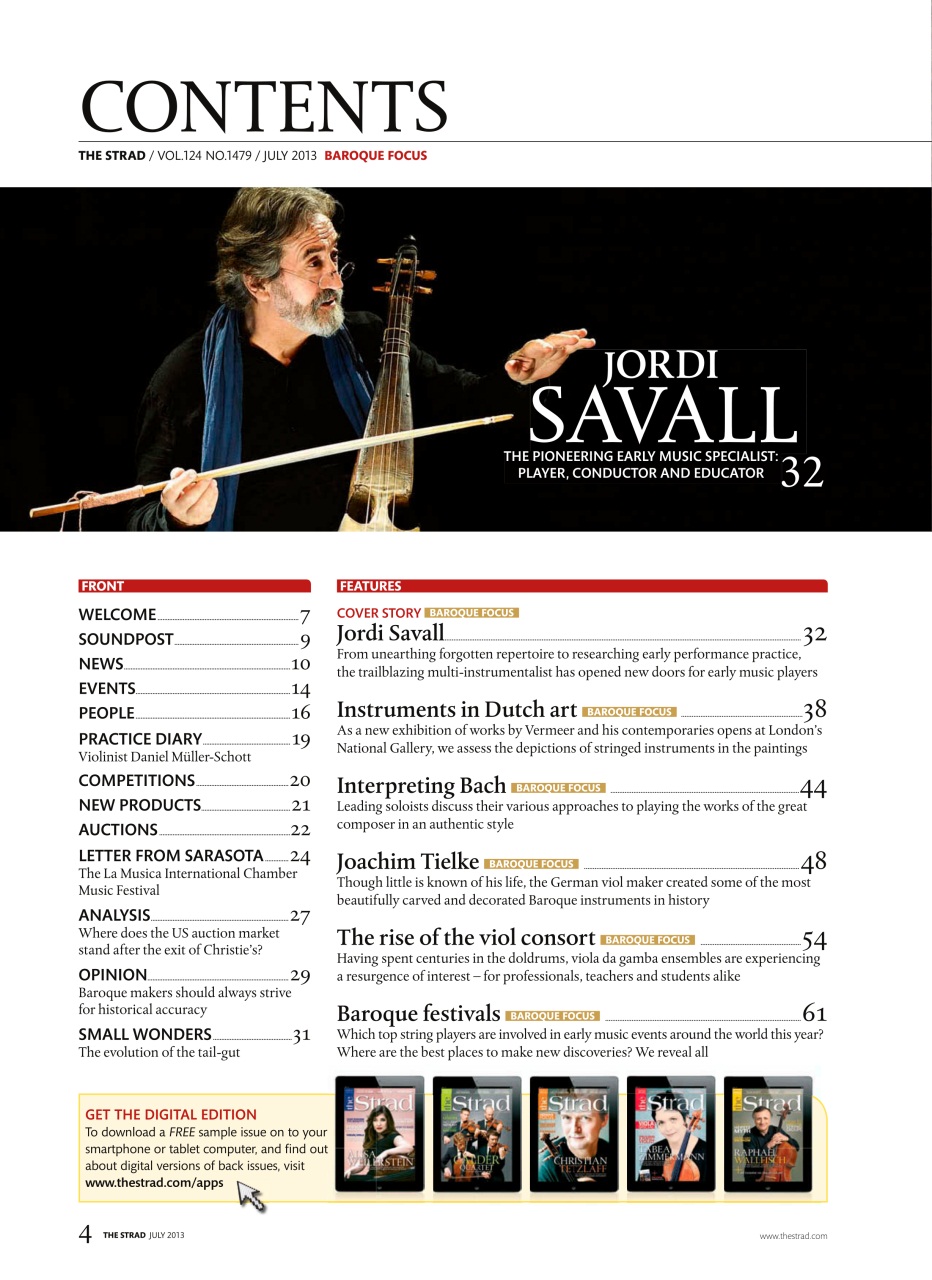 The Strad Preview Pages