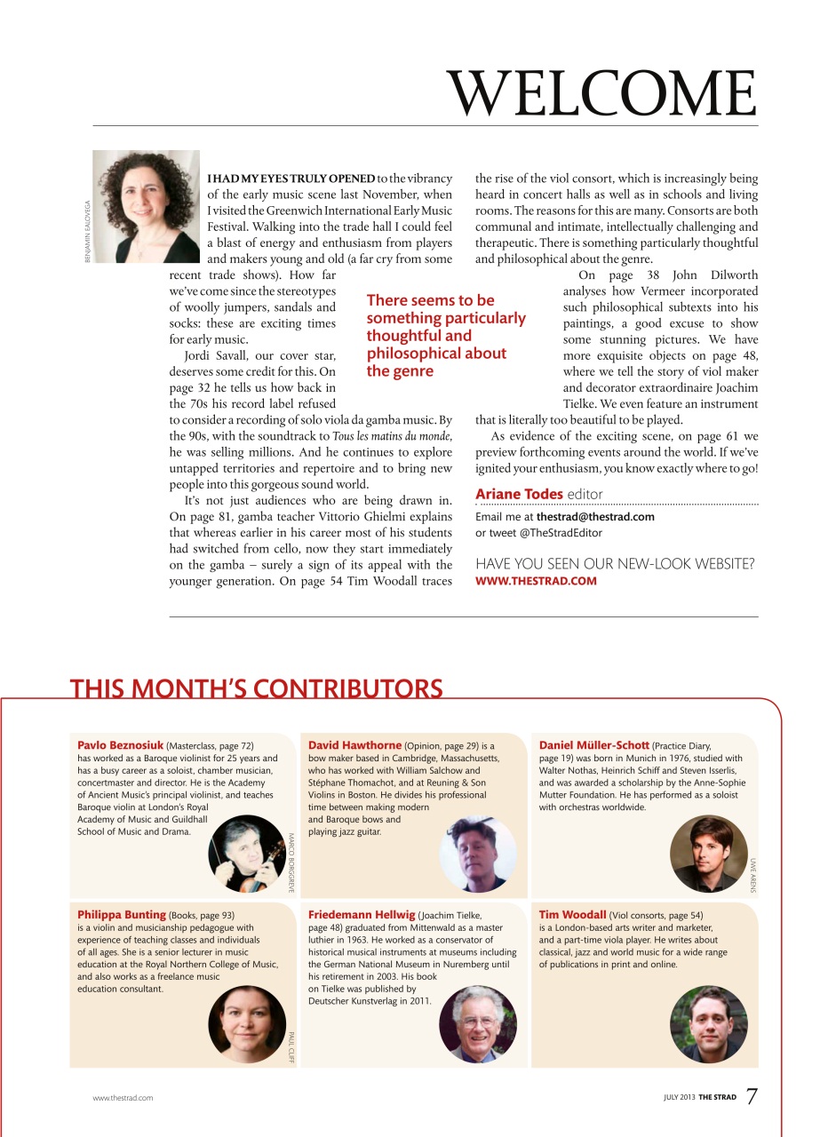 The Strad Preview Pages