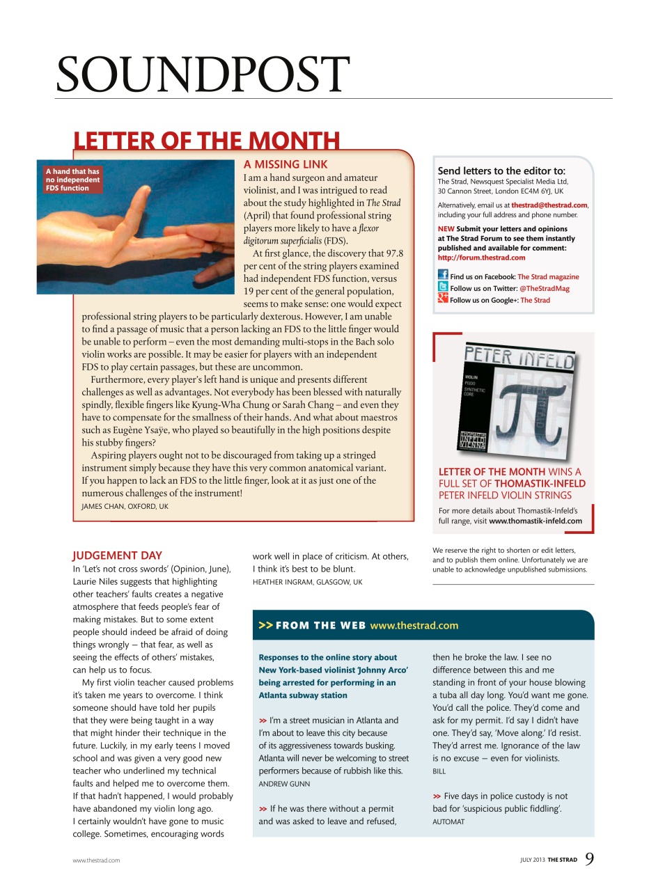 The Strad Preview Pages