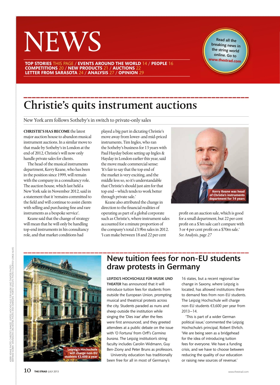 The Strad Preview Pages