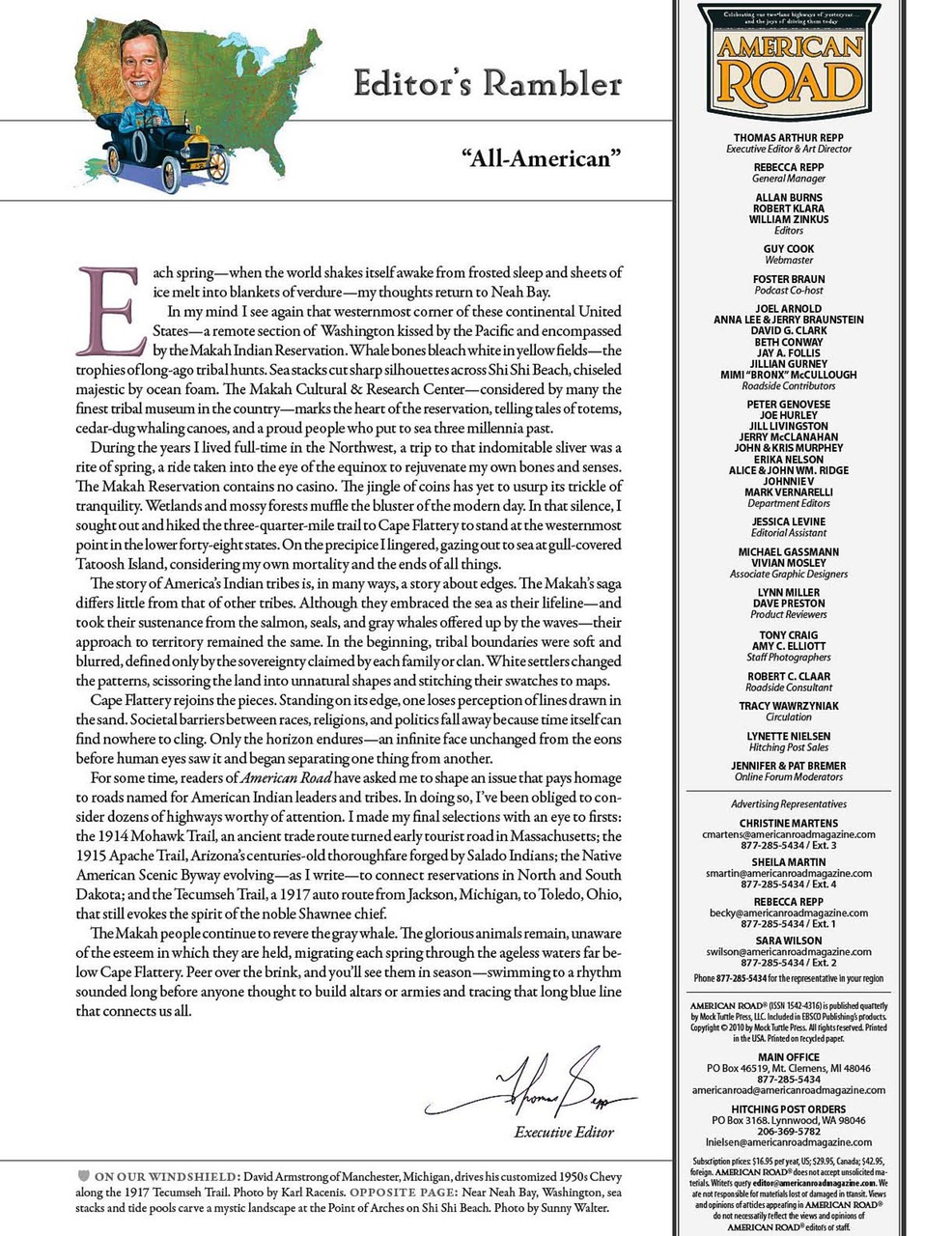 American Road Preview Pages