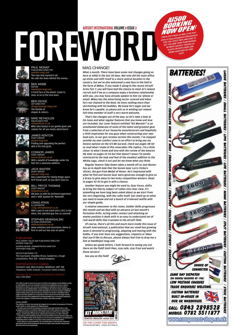 Airsoft International Preview Pages