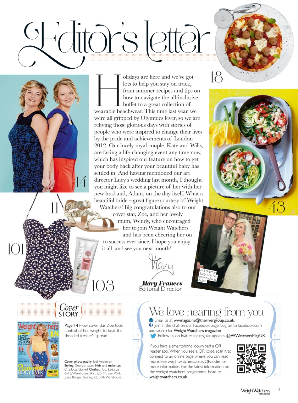 WW Magazine UK Preview Pages