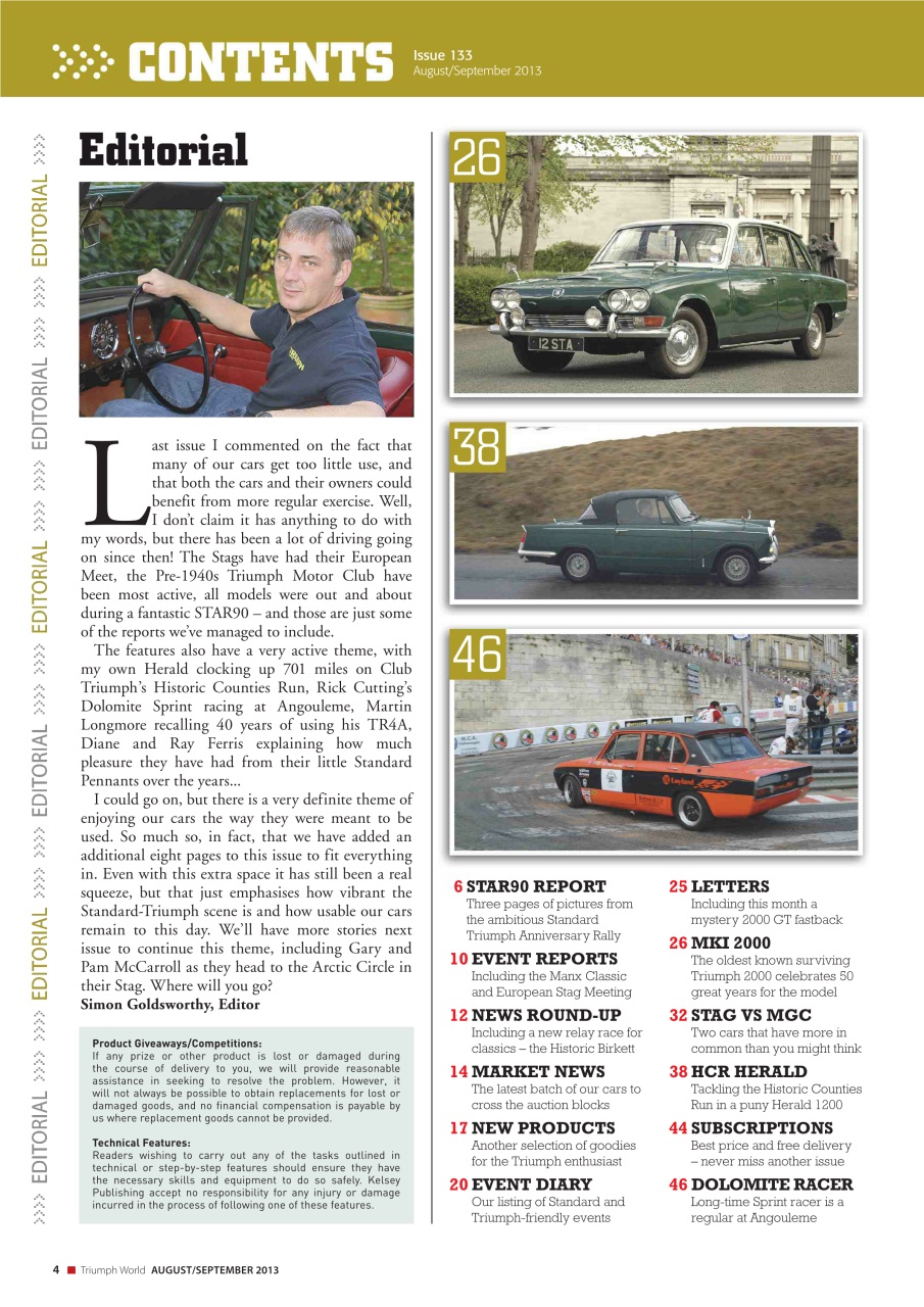 Triumph World Preview Pages