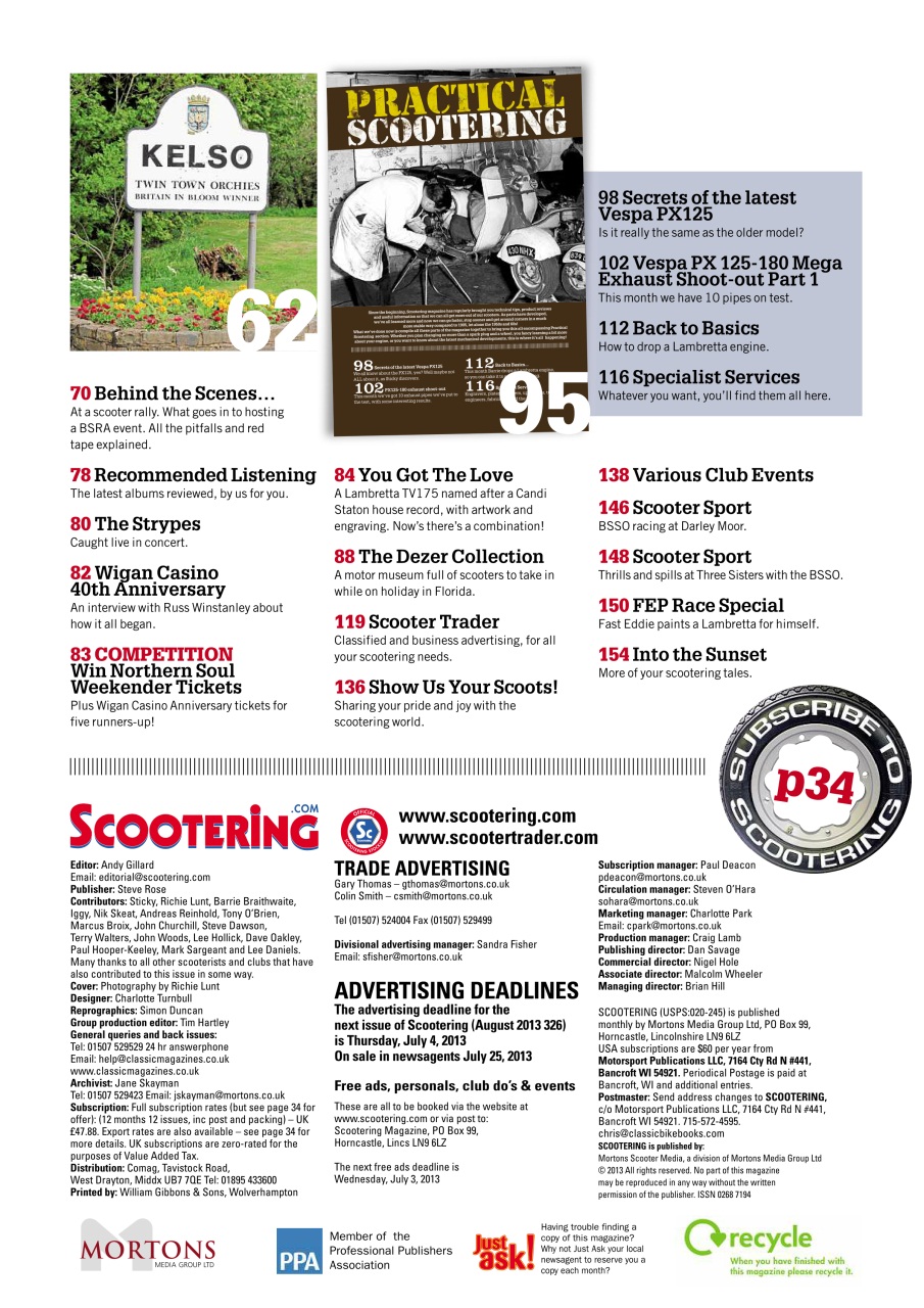 Scootering Preview Pages