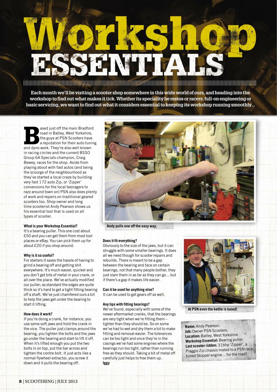 Scootering Preview Pages