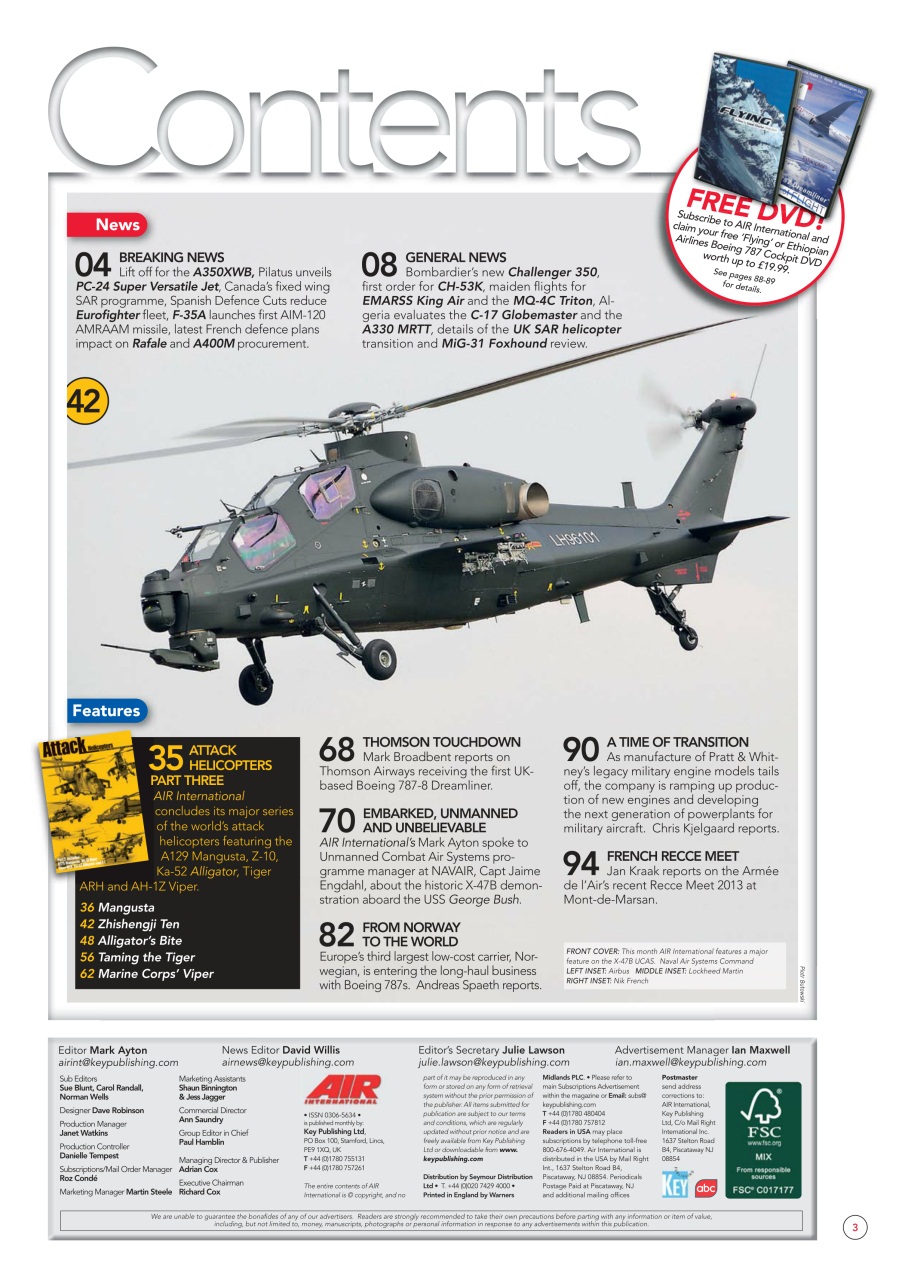 AIR International Preview Pages