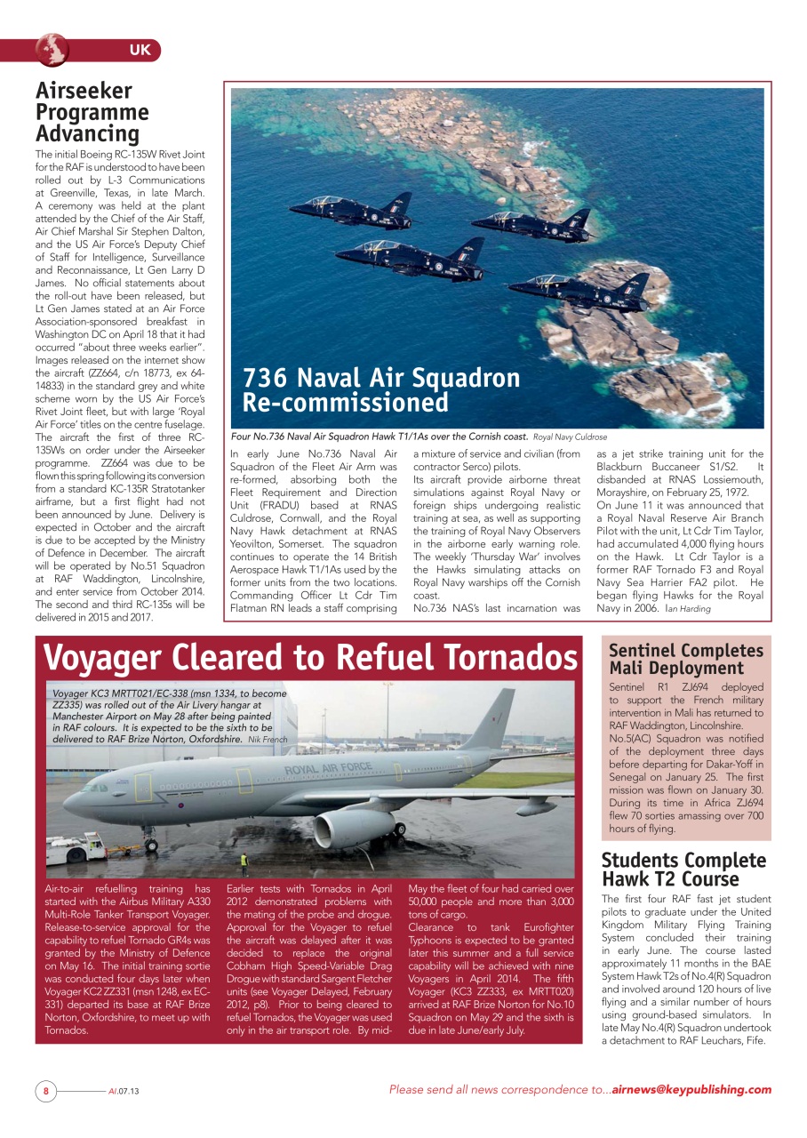 AIR International Preview Pages