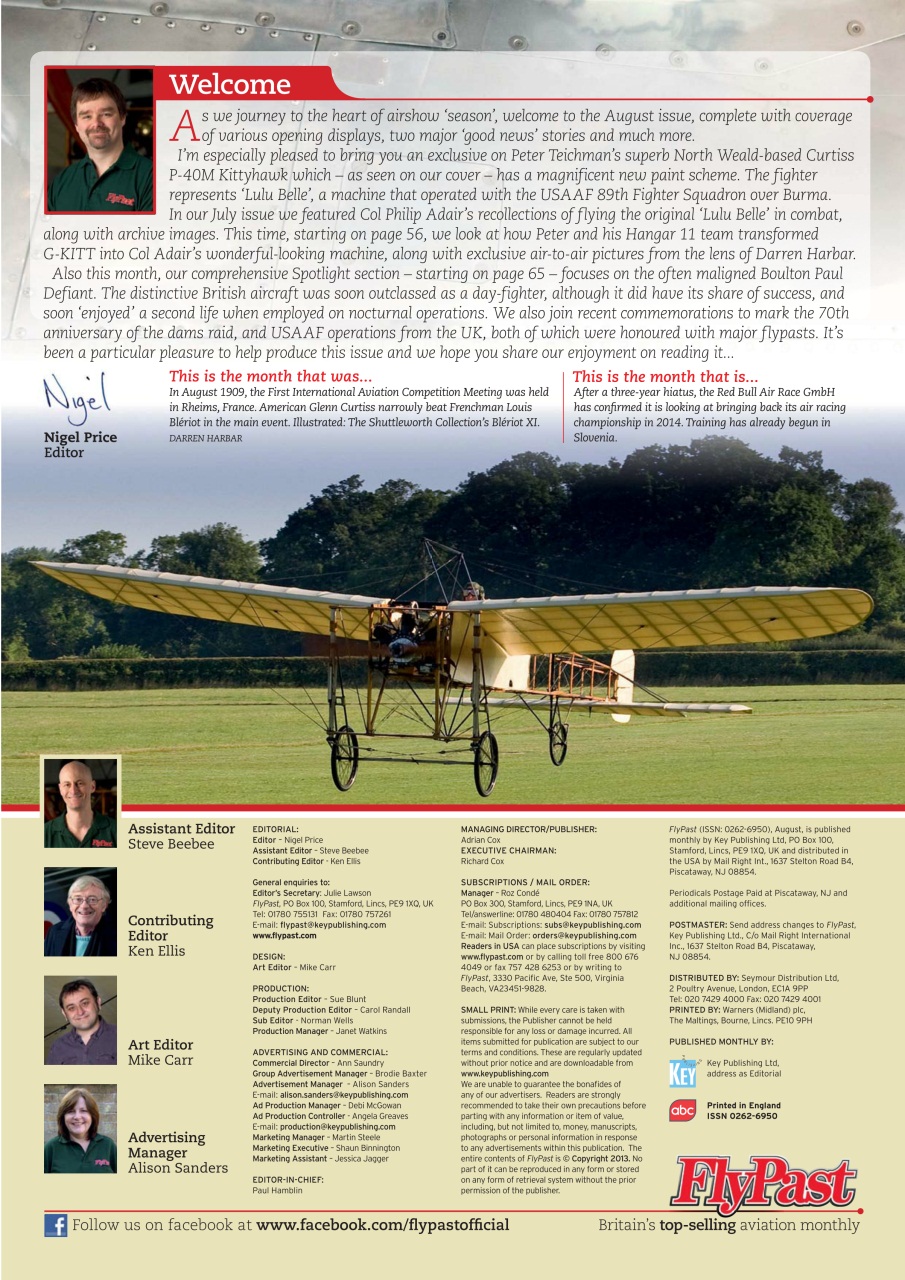 FlyPast Preview Pages