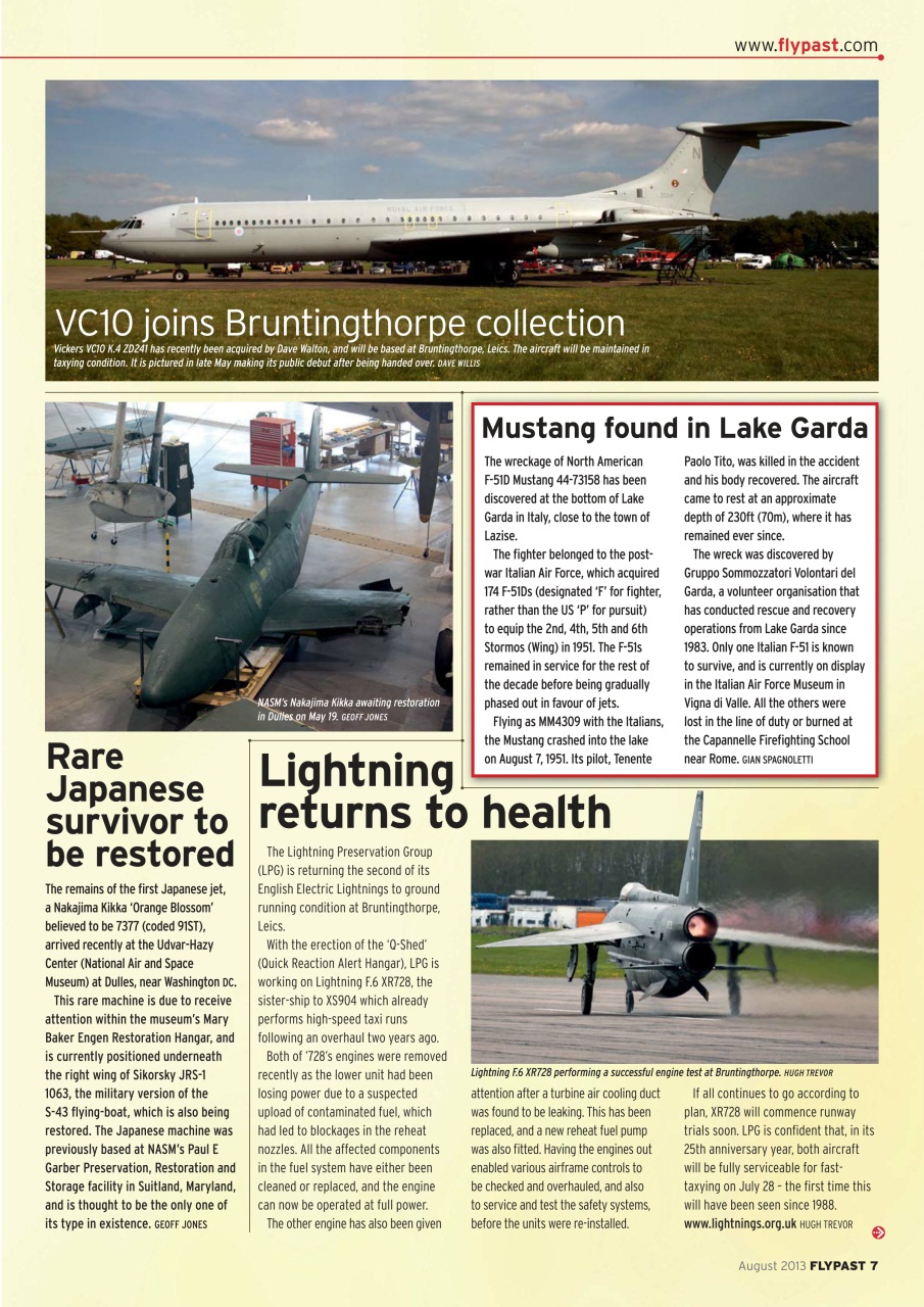 FlyPast Preview Pages