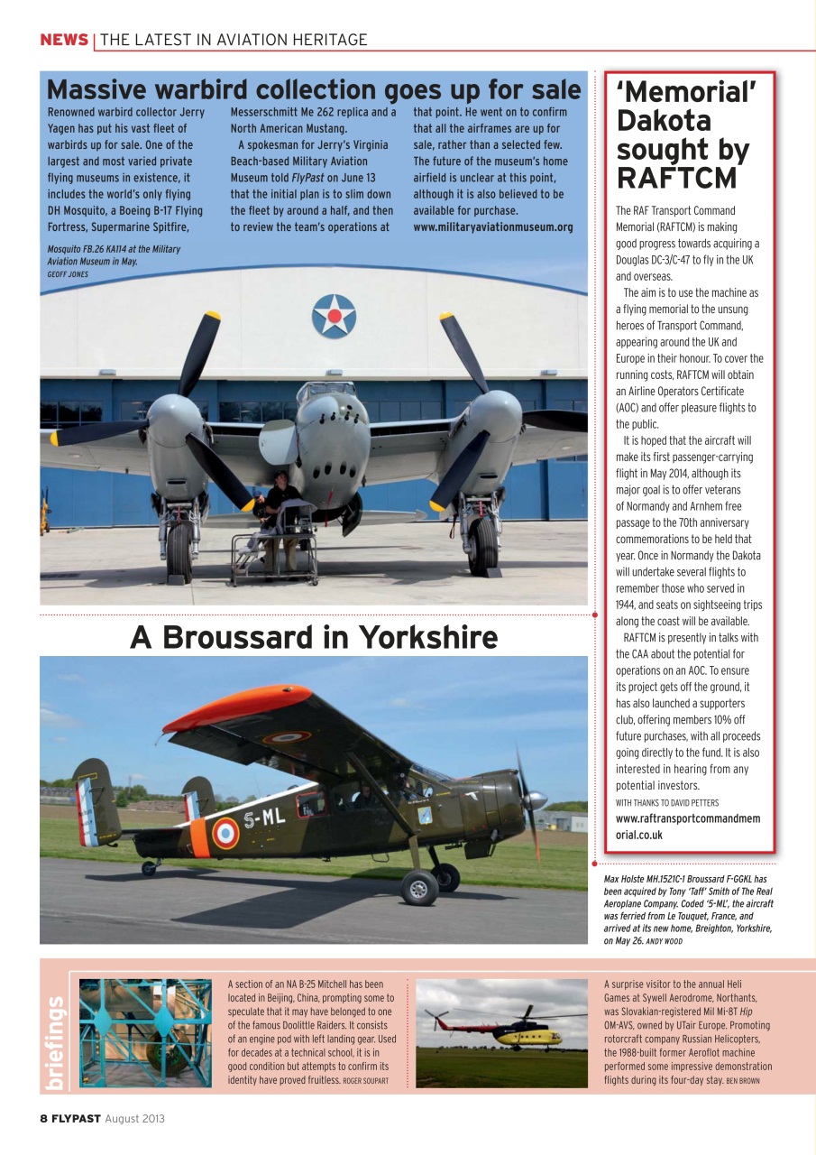 FlyPast Preview Pages