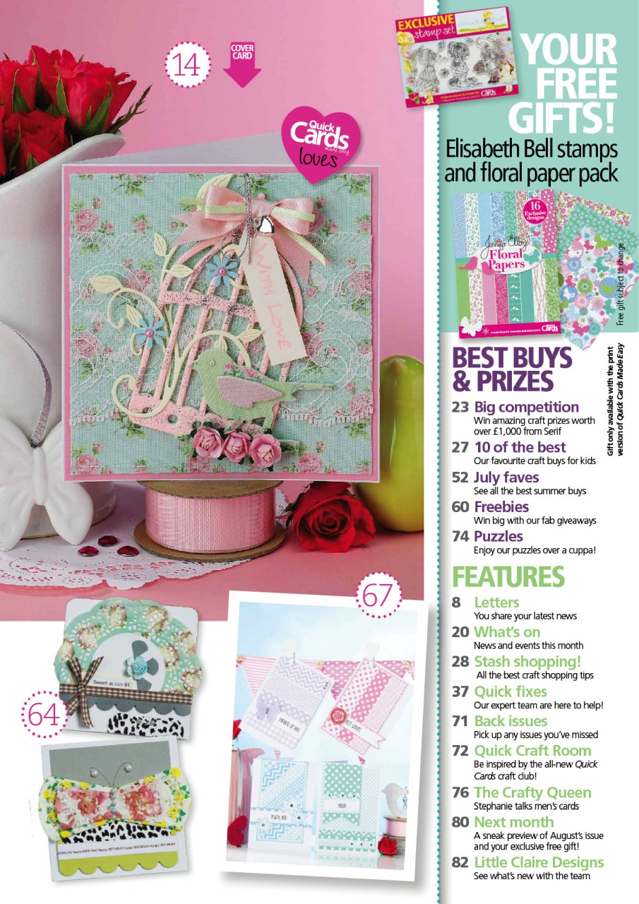 Quick Cards Made Easy Preview Pages