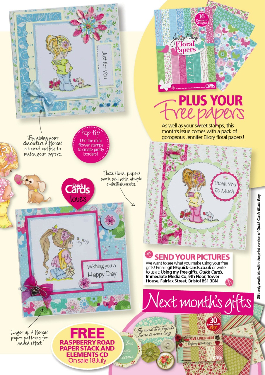 Quick Cards Made Easy Preview Pages