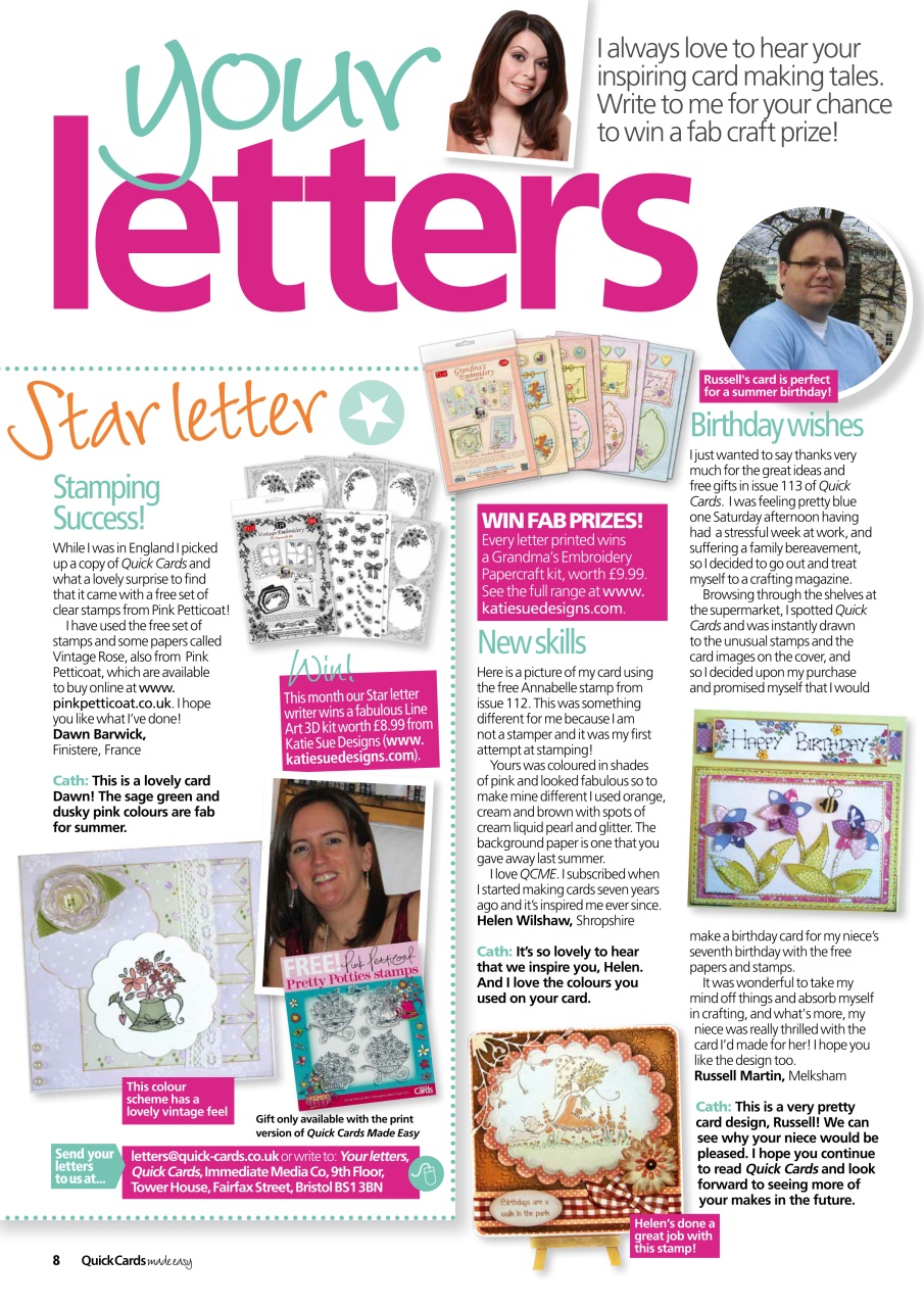 Quick Cards Made Easy Preview Pages