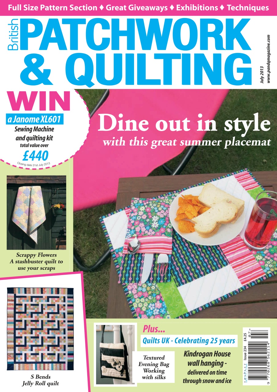 Patchwork and Quilting Preview Pages