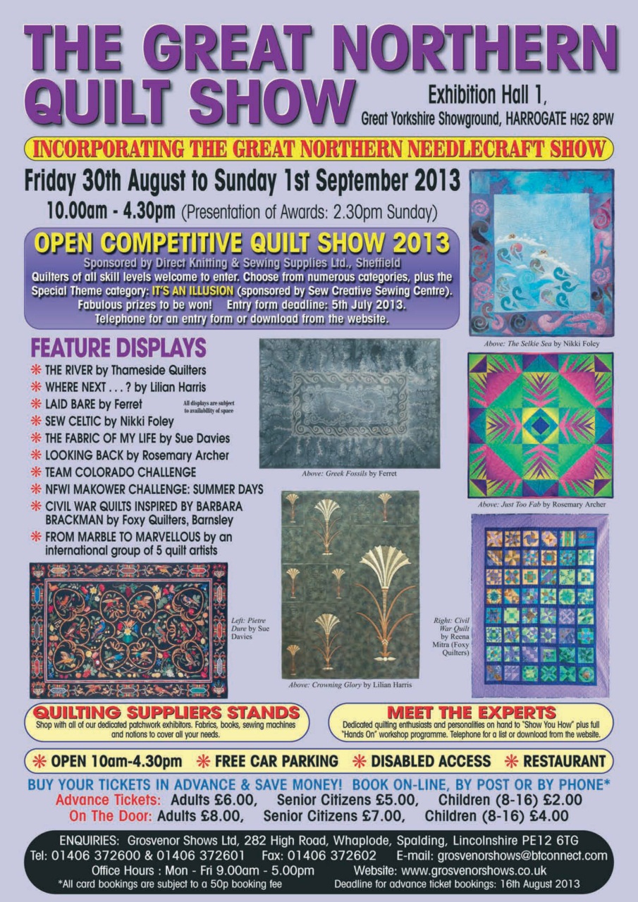 Patchwork and Quilting Preview Pages