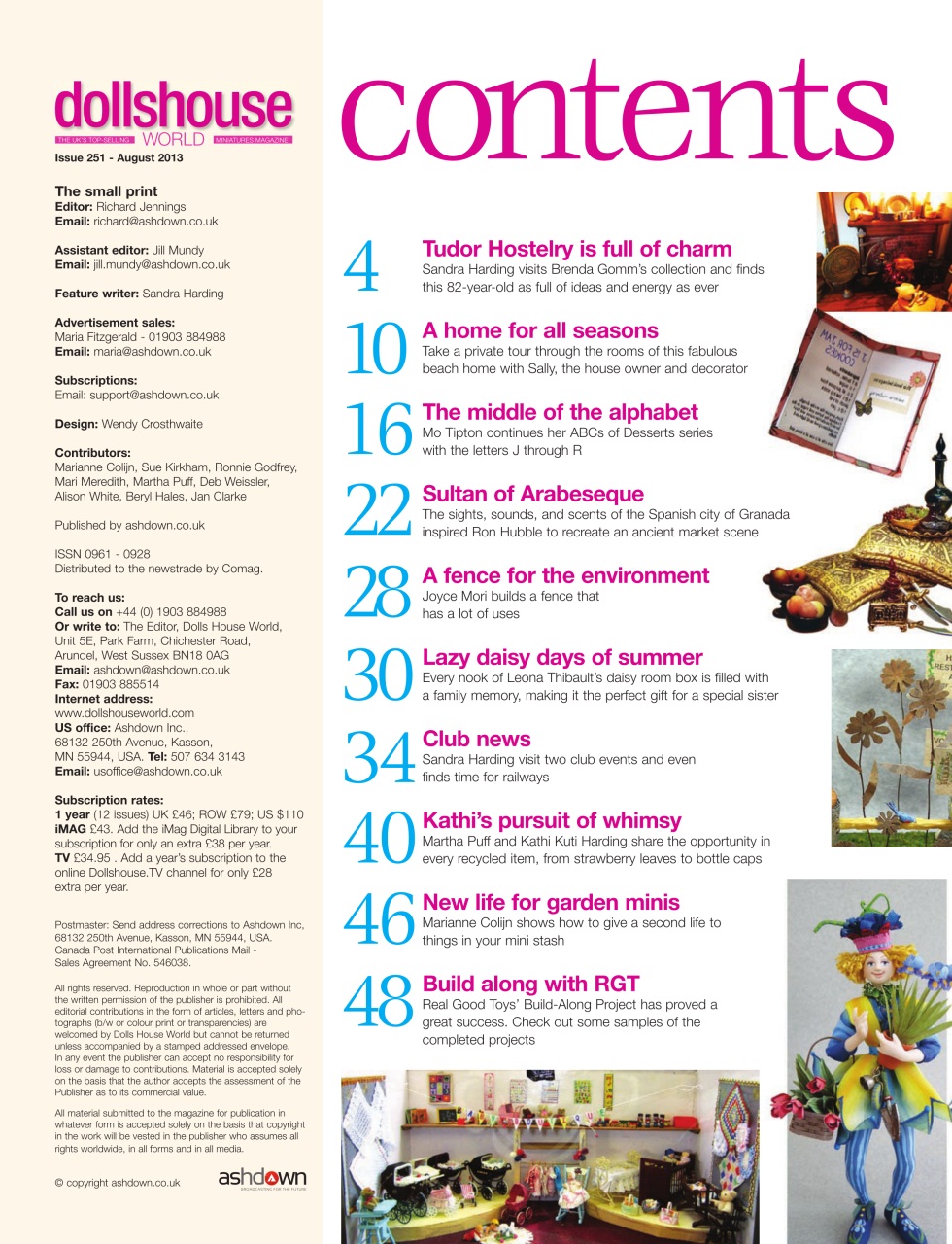 Dolls House World Preview Pages