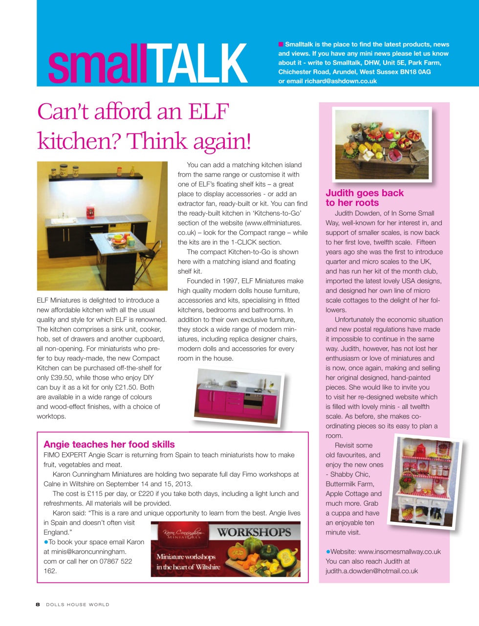 Dolls House World Preview Pages