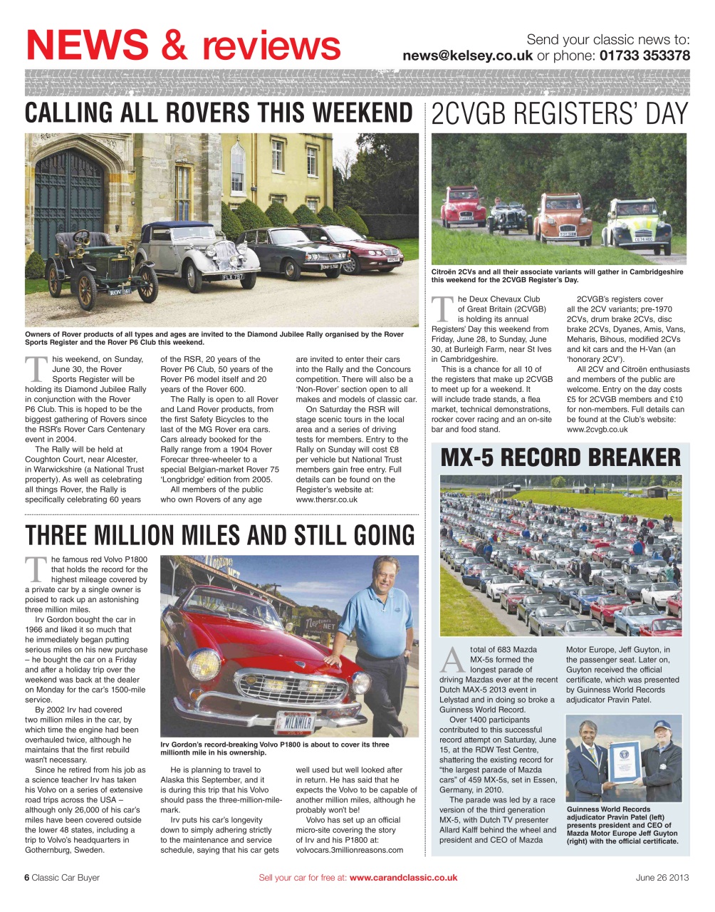 Classic Car Buyer Preview Pages