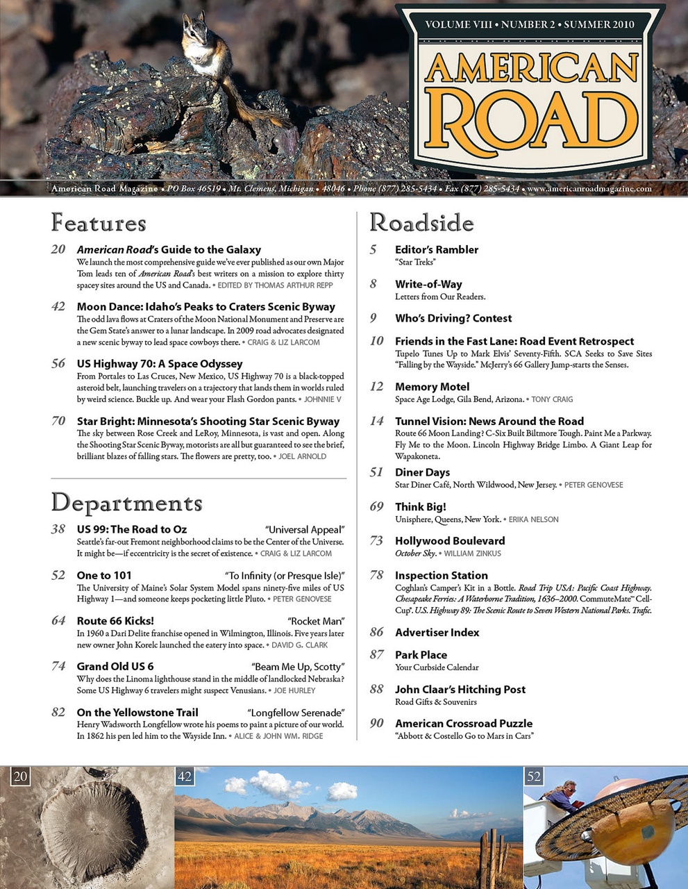 American Road Preview Pages