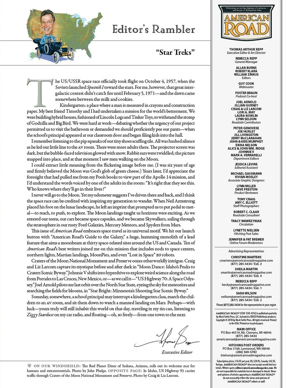 American Road Preview Pages