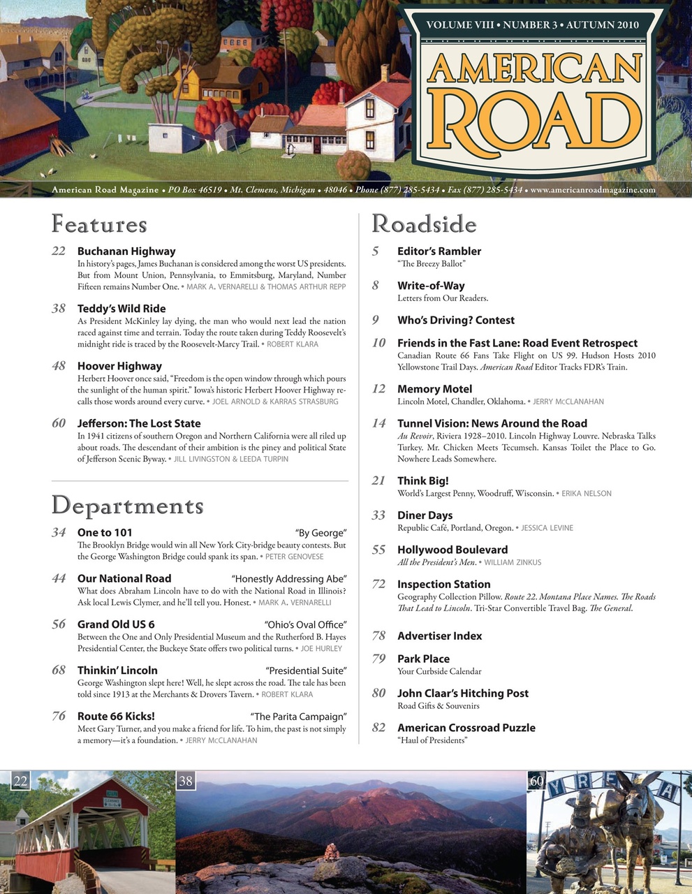 American Road Preview Pages