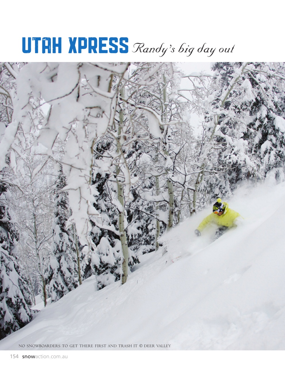 Snow Action Preview Pages