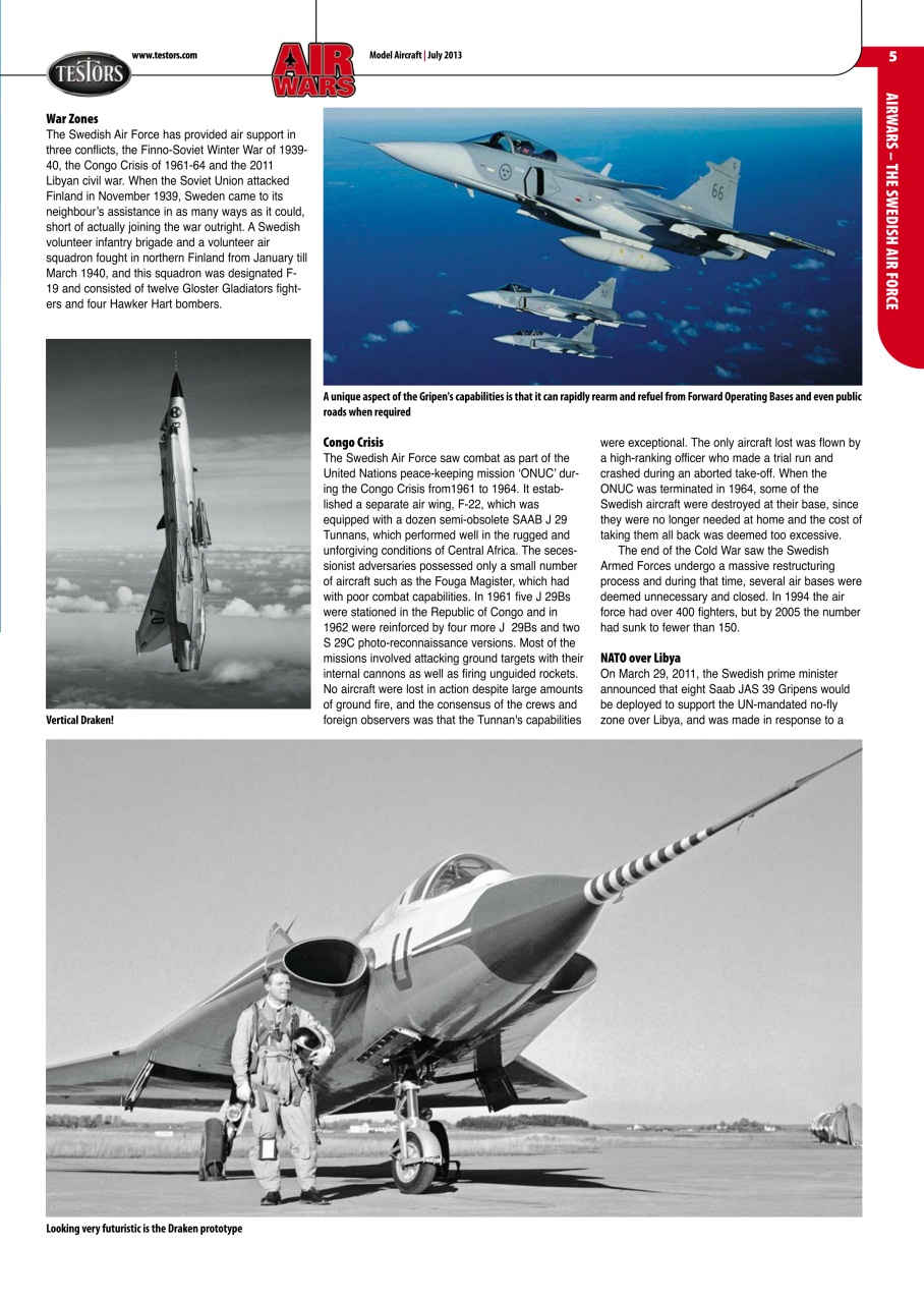 Model Aircraft Preview Pages