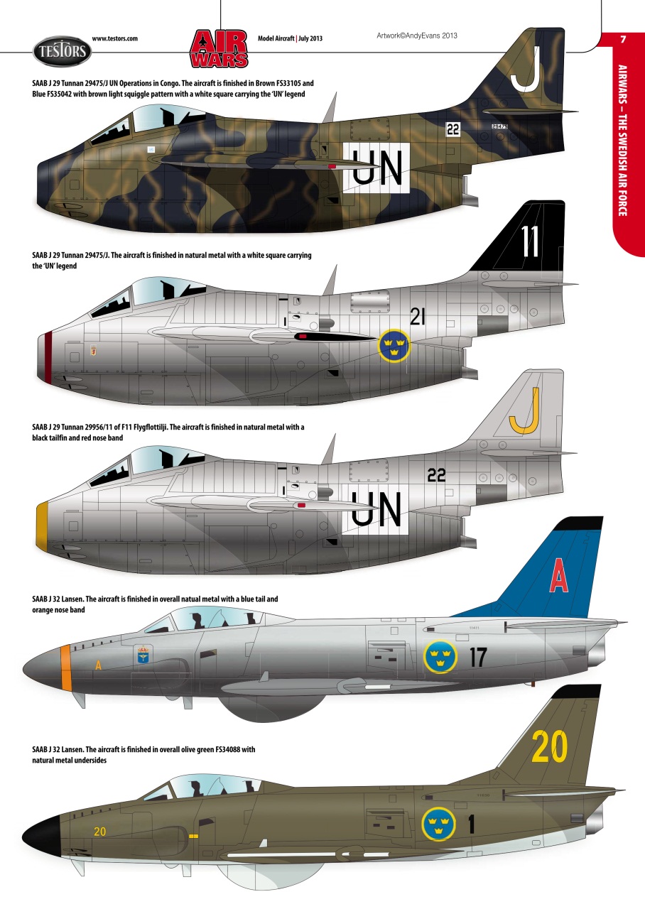 Model Aircraft Preview Pages