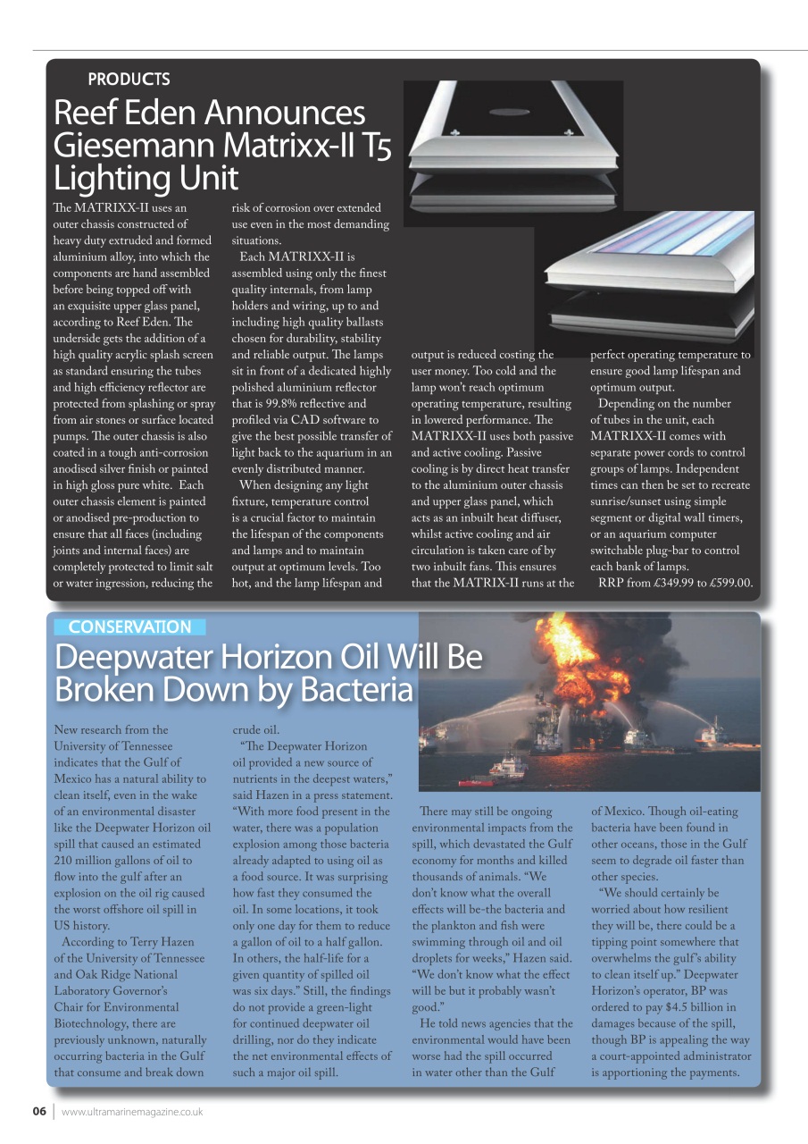 UltraMarine Magazine Preview Pages